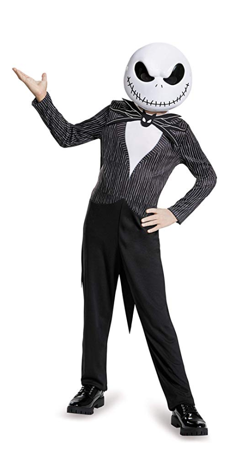 Disney Jack Skellington Nightmare Before Christmas Boys' Costume