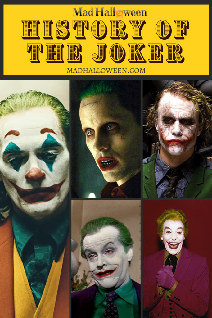 Origin and History of the Joker - Mad Halloween