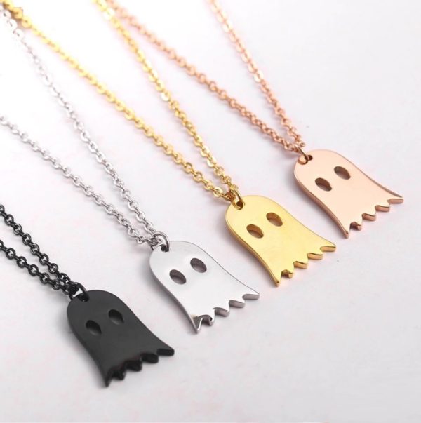 Halloween Spooky Ghost Necklace Set of 4 - Mad Halloween