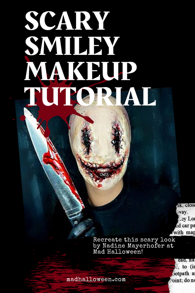 Scary Smiley Makeup Tutorial - Mad Halloween