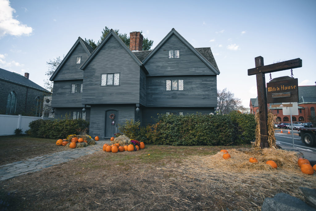 The Salem Witch Trials - The Corwin House or Witch House in Salem Massachusetts - Mad Halloween