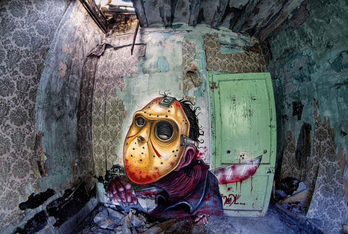 David Lozano Friday the 13th Jason Vorhees Horror Graffiti