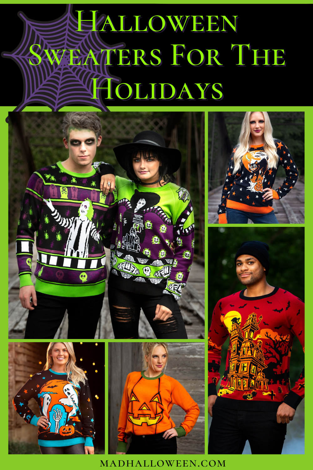 Halloween Sweaters For The Holidays - Mad Halloween