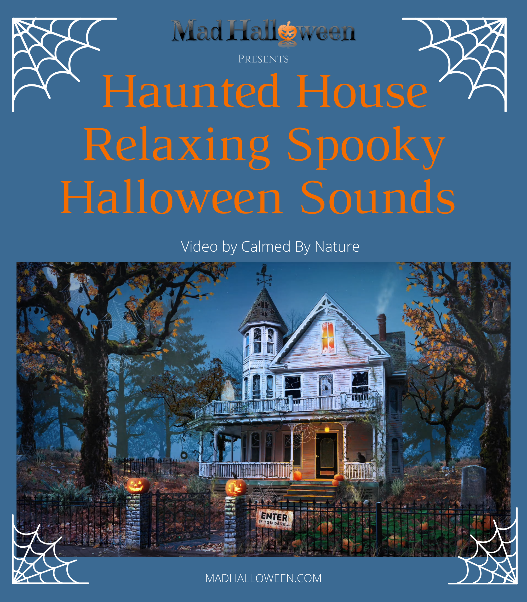 Haunted House Relaxing Spooky Halloween Sounds - Mad Halloween