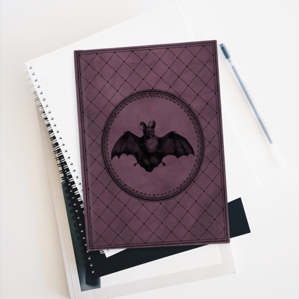 Vintage Bat Halloween Journal