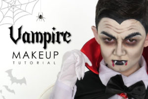 Easy Kids Vampire Makeup Tutorial