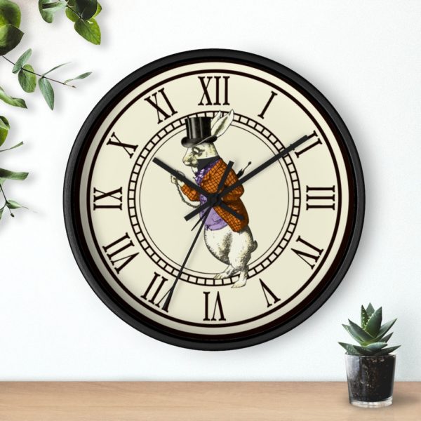 White Rabbit Vintage Wall Clock