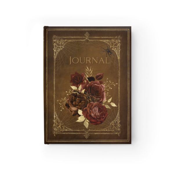 Spider and Rose Victorian Journal - Mad Halloween