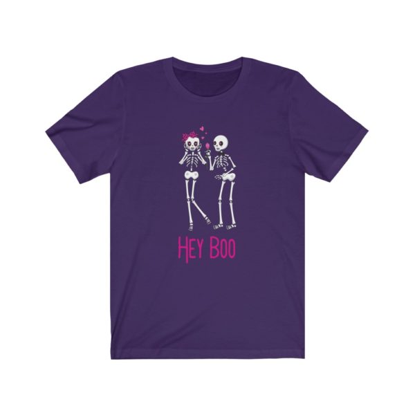 Hey Boo Skeleton Halloween T-Shirt Unisex - Mad Halloween