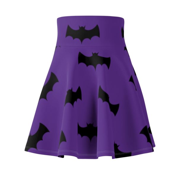 Halloween Bat Skirt Black & Purple