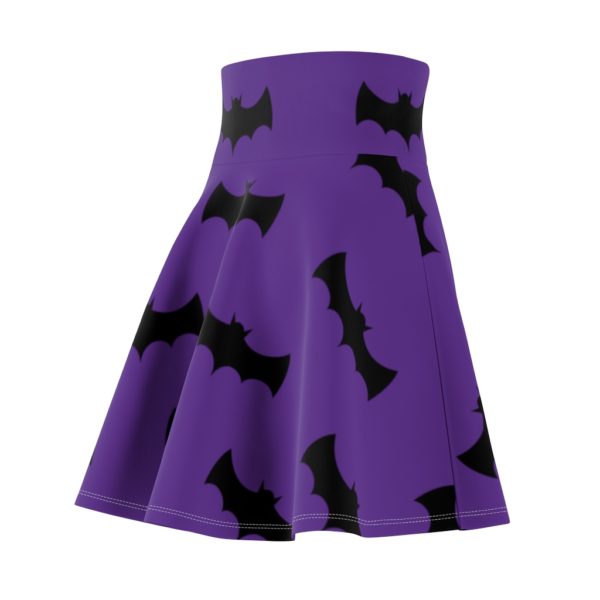 Halloween Bat Skirt Black & Purple