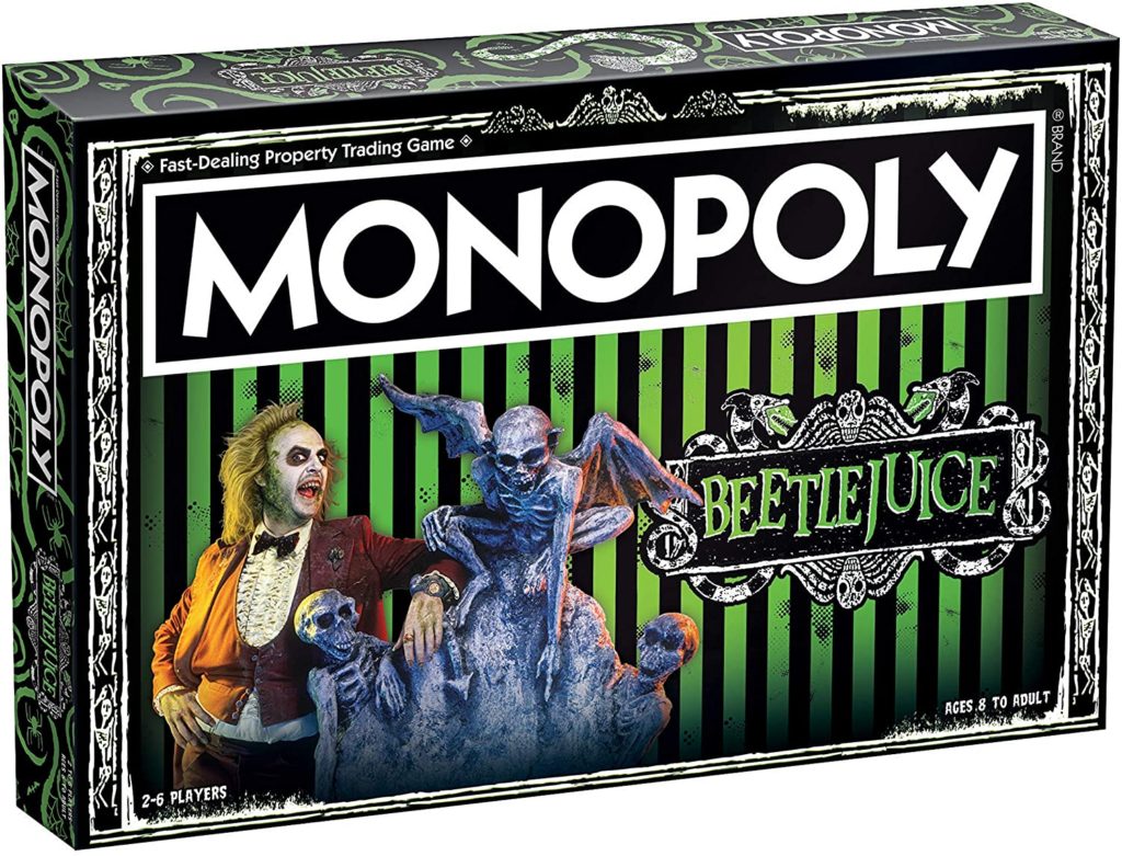 Monopoly Games For Halloween & Horror Lovers - Beetlejuice Monopoly Game