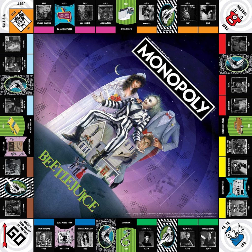 Beetlejuice Monopoly Game