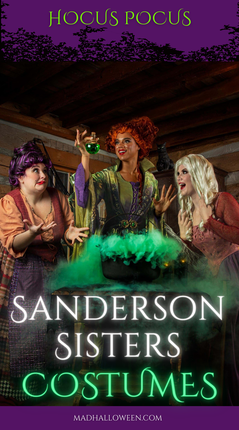 Sanderson Sisters Costumes For Halloween - Hocus Pocus - Mad Halloween