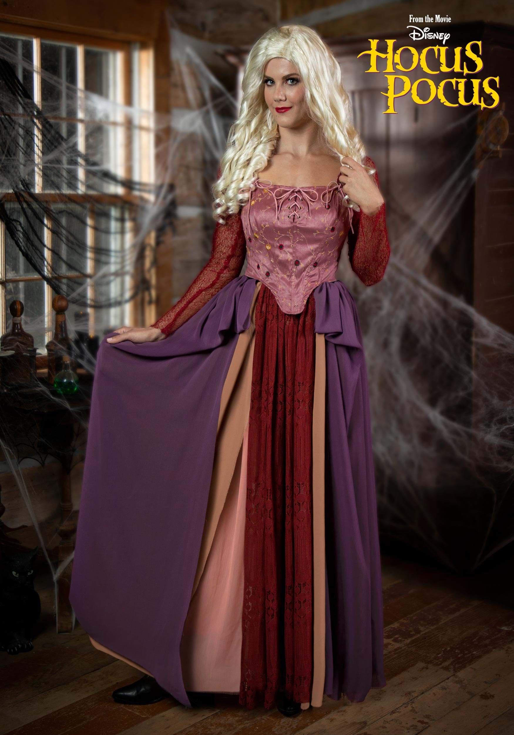 Sarah Sanderson Costume for Women from Disney’s Hocus Pocus - Mad Halloween