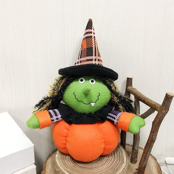 Halloween Pumpkin Witch Plush Toy - Mad Halloween