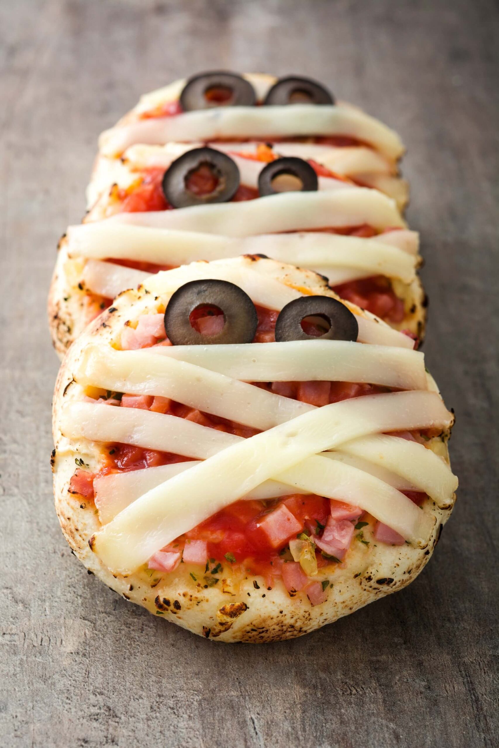 Halloween Pizza Mummies Mummy Food