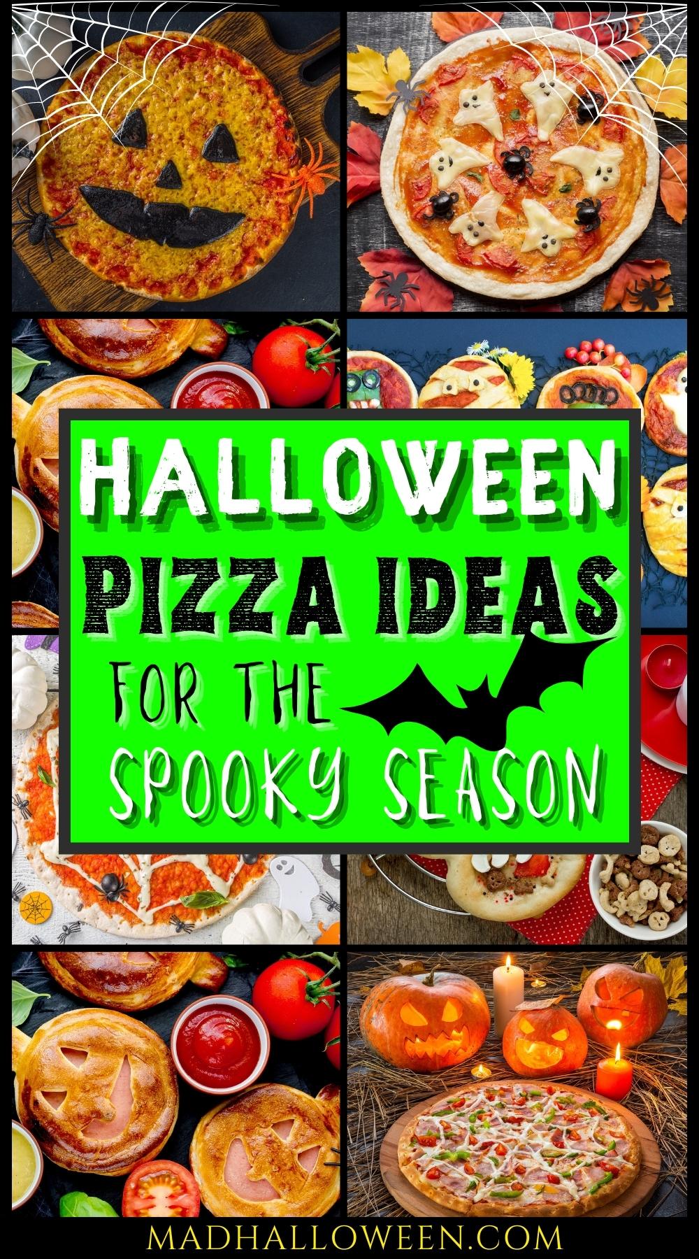 Halloween Pizza Ideas for the Spooky Season - Mad Halloween Food Ideas
