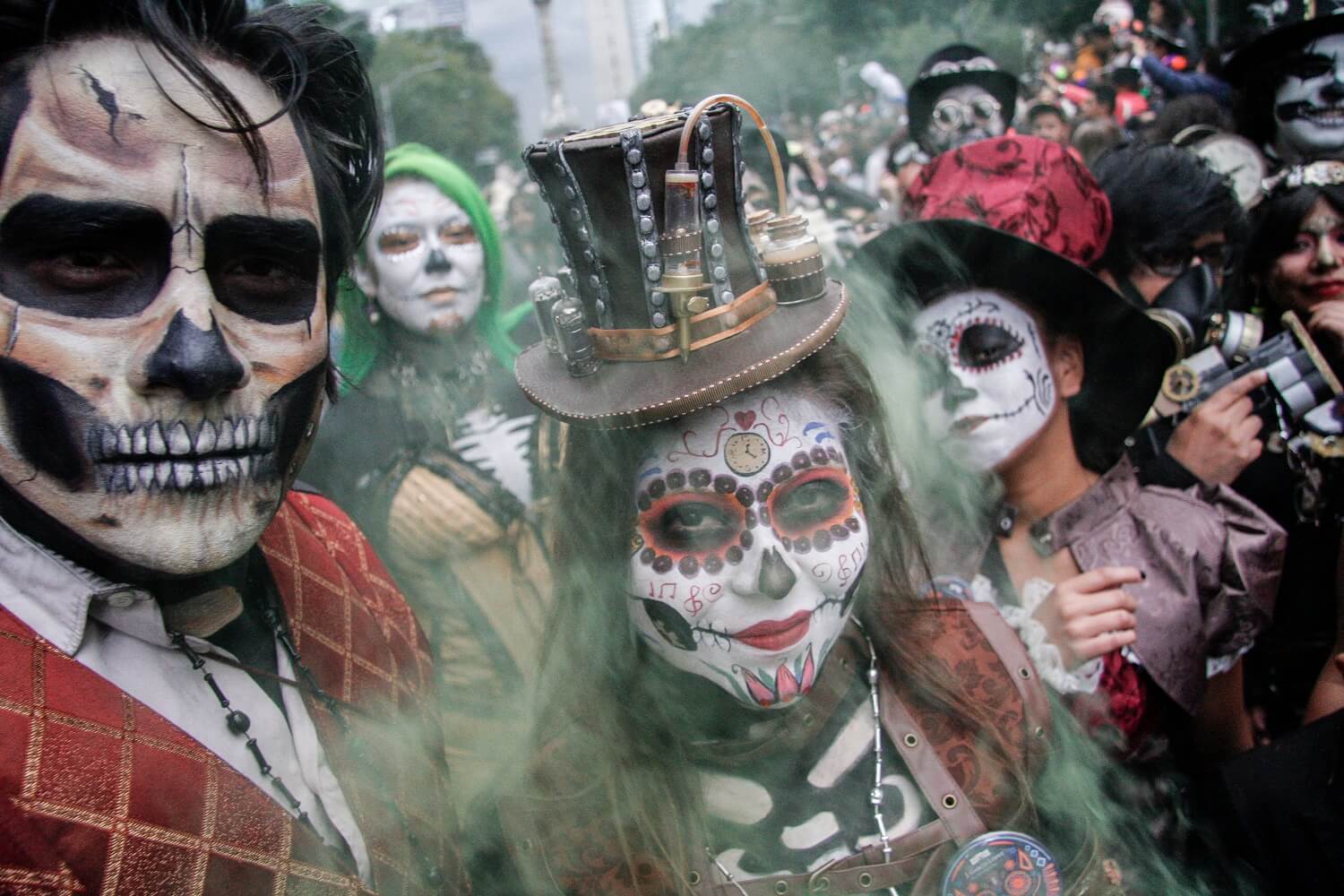 Day of the Dead Celebration and Parade Dia de Los Muertos - Mad Halloween