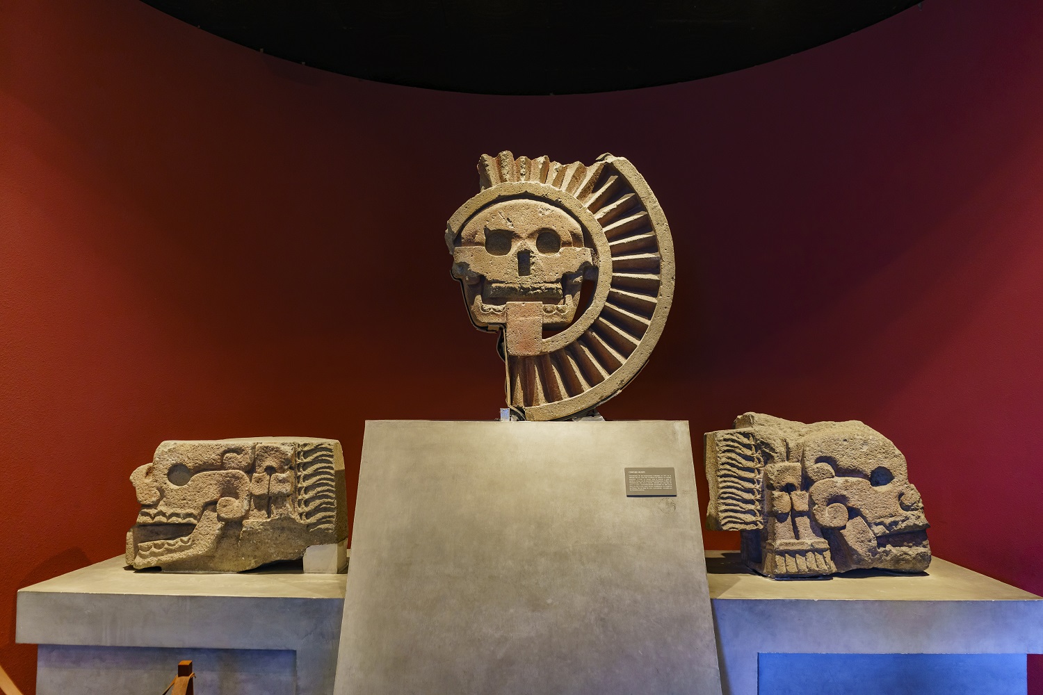 Disk of Mictlantecuhtli God of the Underworld - Museo Nacional de Antropologia, Mexico City.