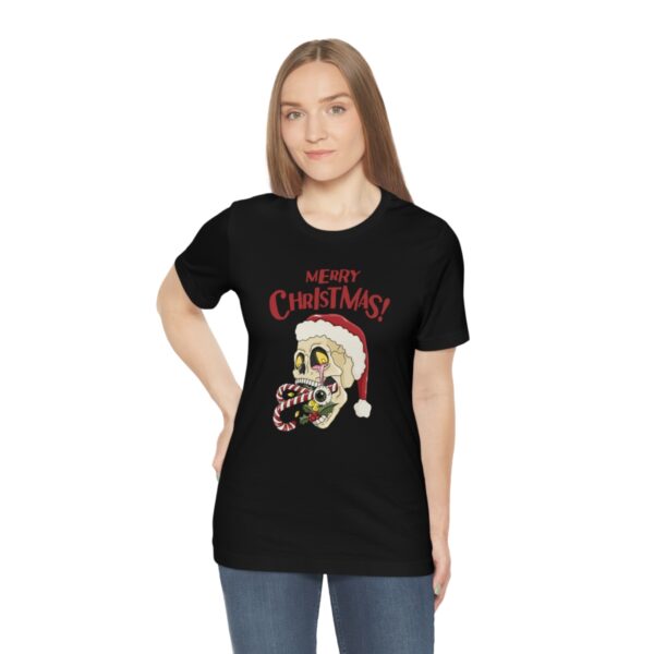 Candy Skull Merry Christmas T-Shirt Unisex - Horror - Mad Halloween
