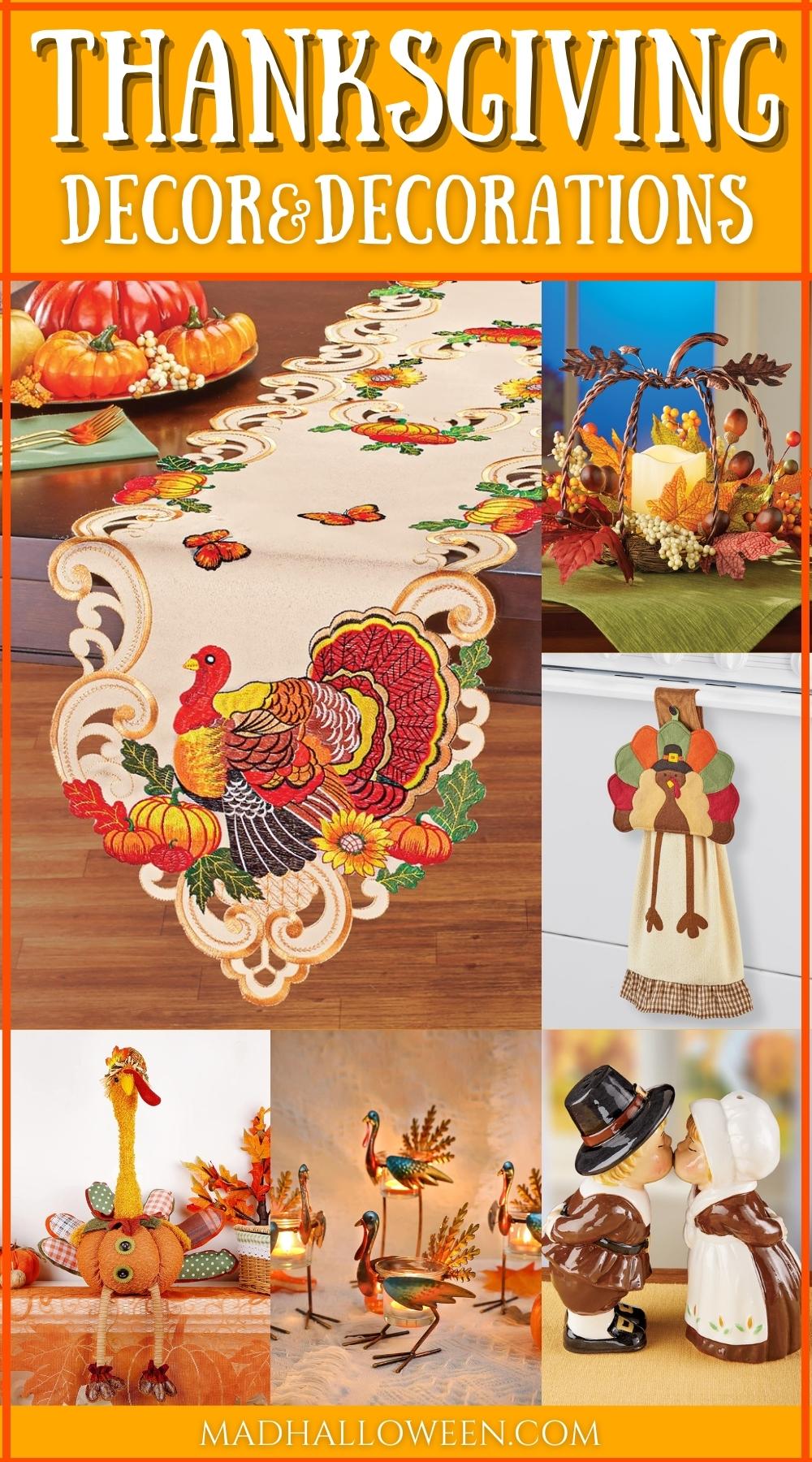 Thanksgiving Decor and Decorations - Mad Halloween