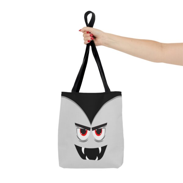 Kids Dracula Halloween Tote Bag Trick or Treat Bag Mad Halloween