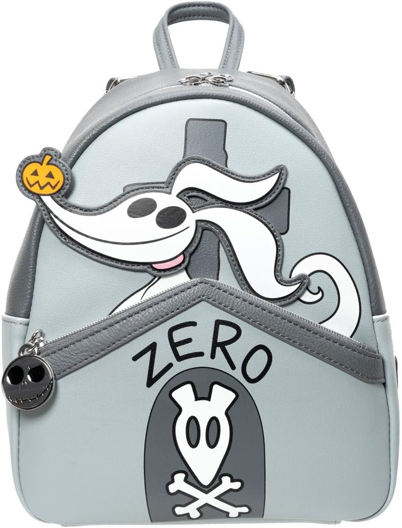 Loungefly Halloween Backpack Disney The Nightmare Before Christmas Zero Doghouse Glow-in-the-Dark Exclusive Mini-Backpack