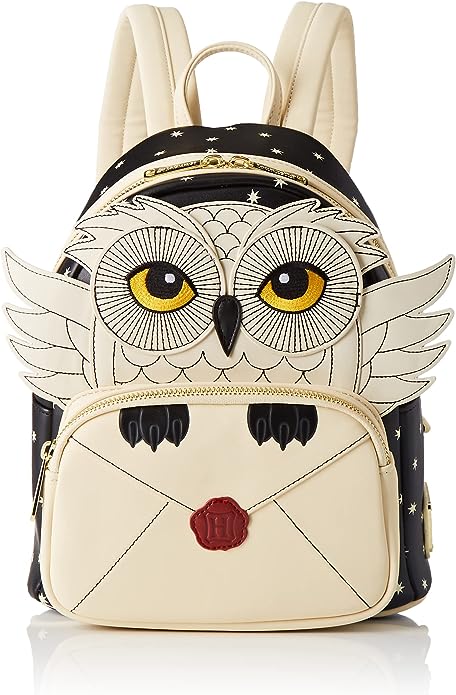 Loungefly Harry Potter Backpack Hedwig Howler Double Strap Shoulder Bag Purse