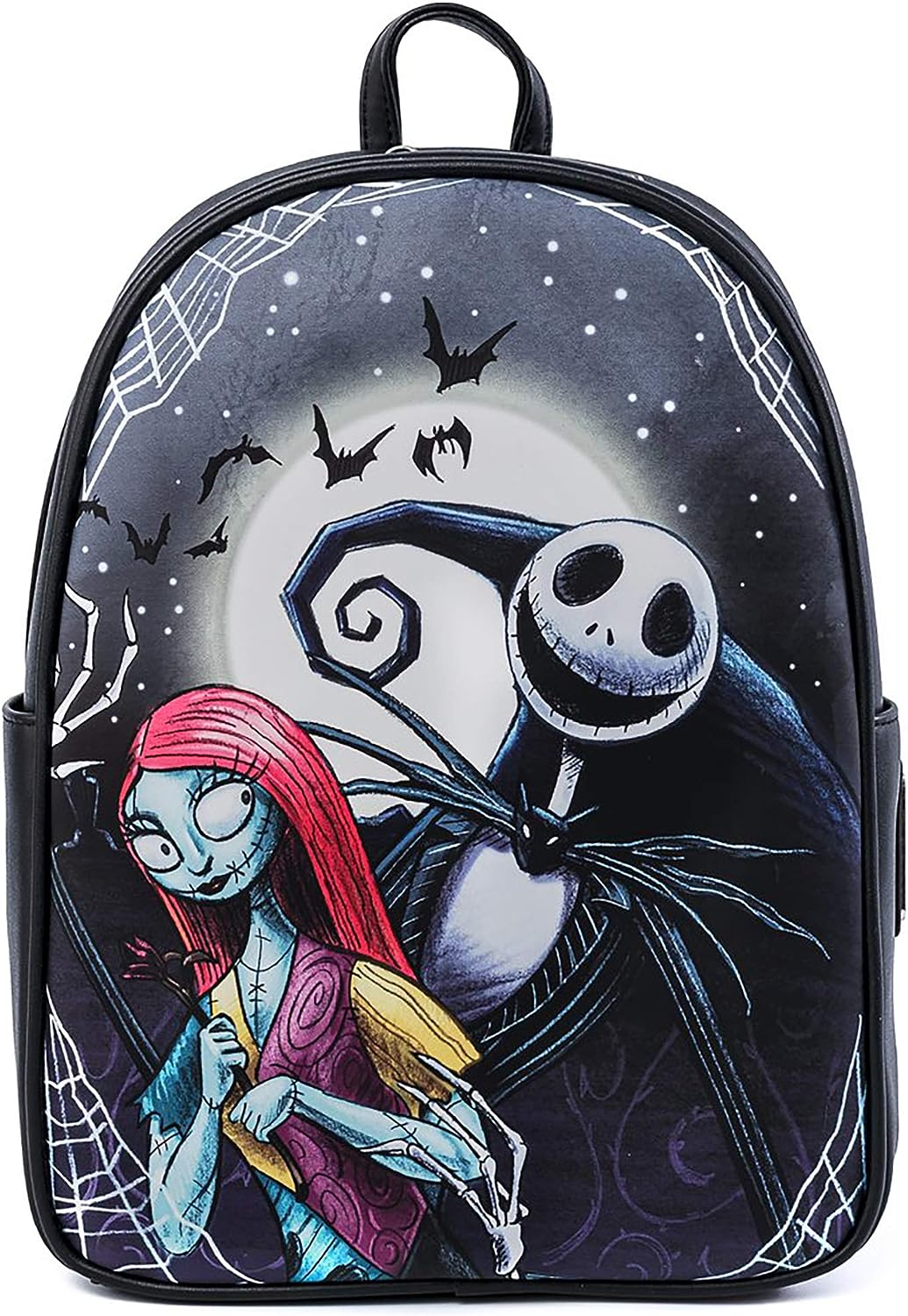 Loungefly Mini Backpack Disney Nightmare Before Christmas Simply Meant to Be Jack Skellington and Sally Halloween