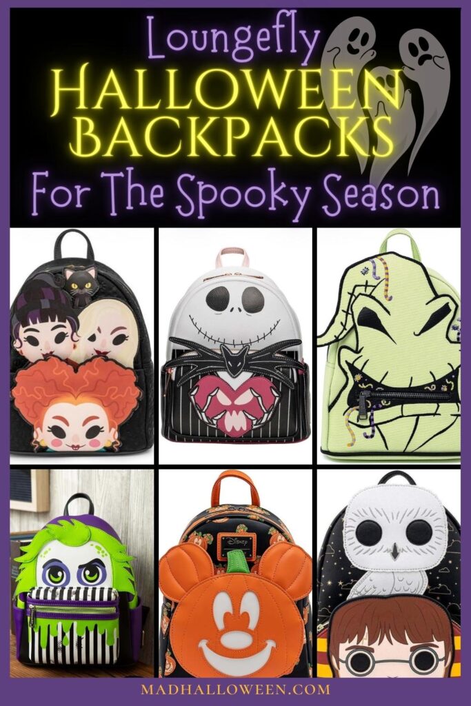 Loungefly Halloween Backpacks for the Spooky Season - Mad Halloween 