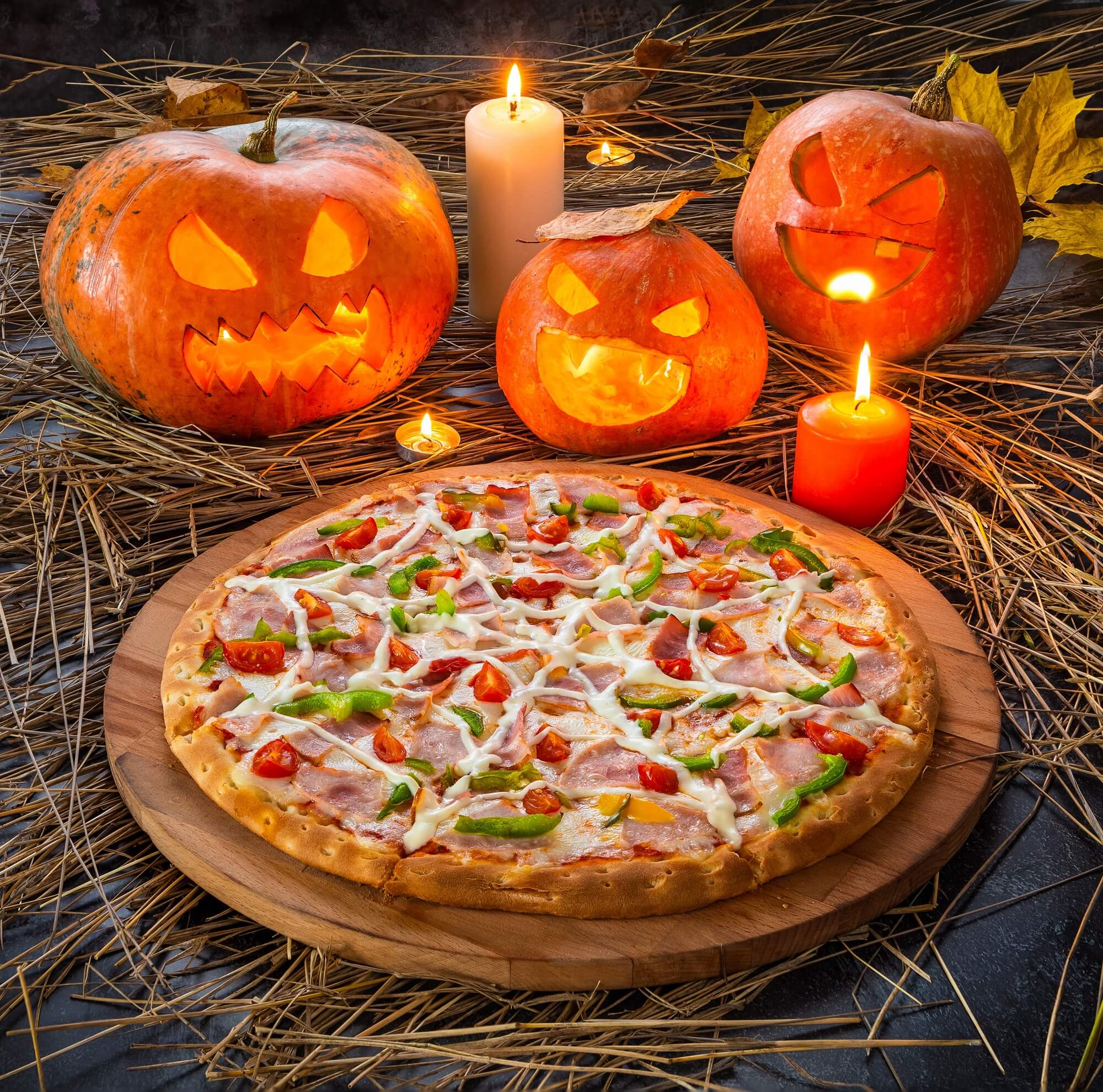 Halloween Pizza Ideas for the Spooky Season - Supreme Spiderweb Pizza