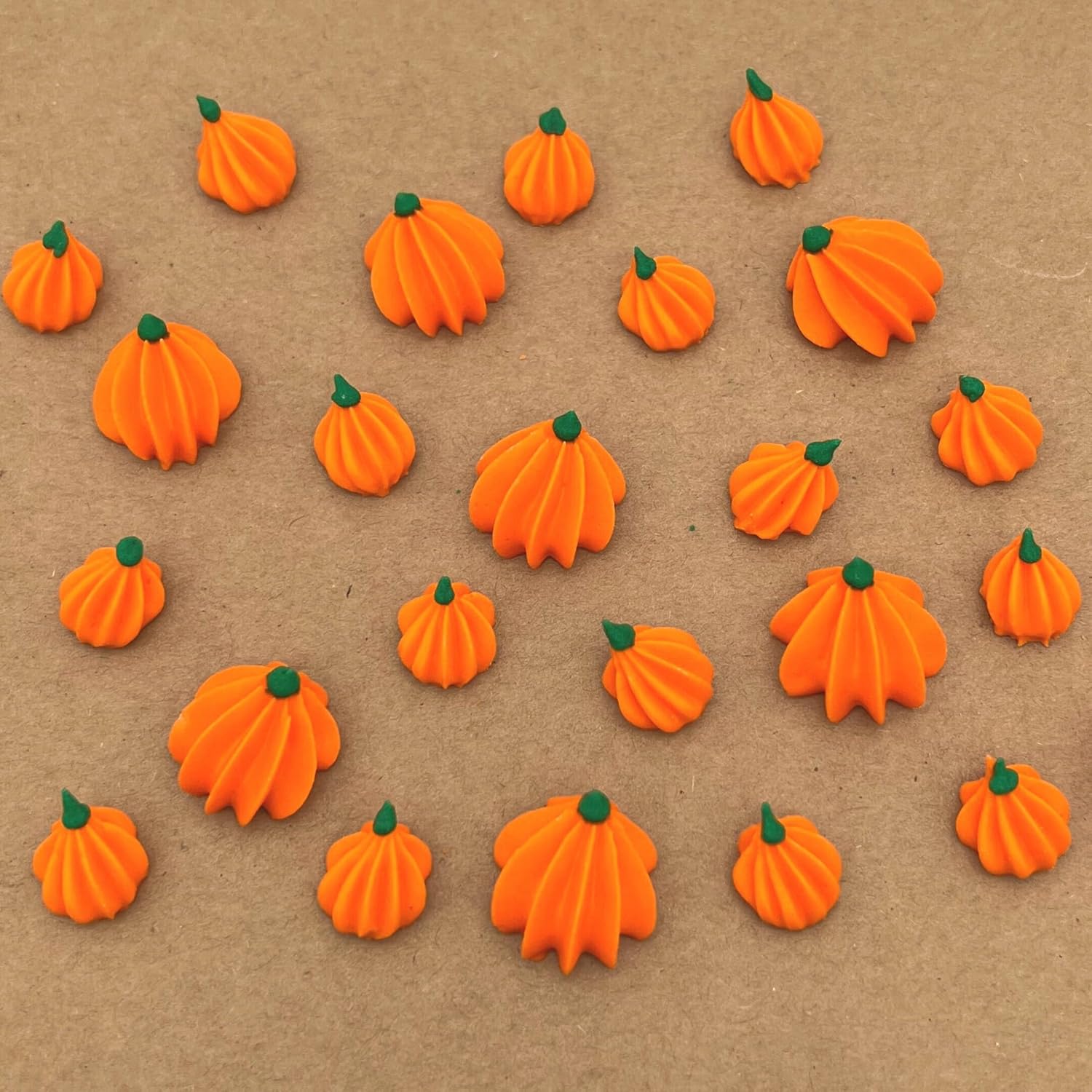 Edible Pumpkins Cake Toppers