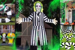 Beetlejuice Yard Decor Halloween Outdoor Decorations - Mad Halloween