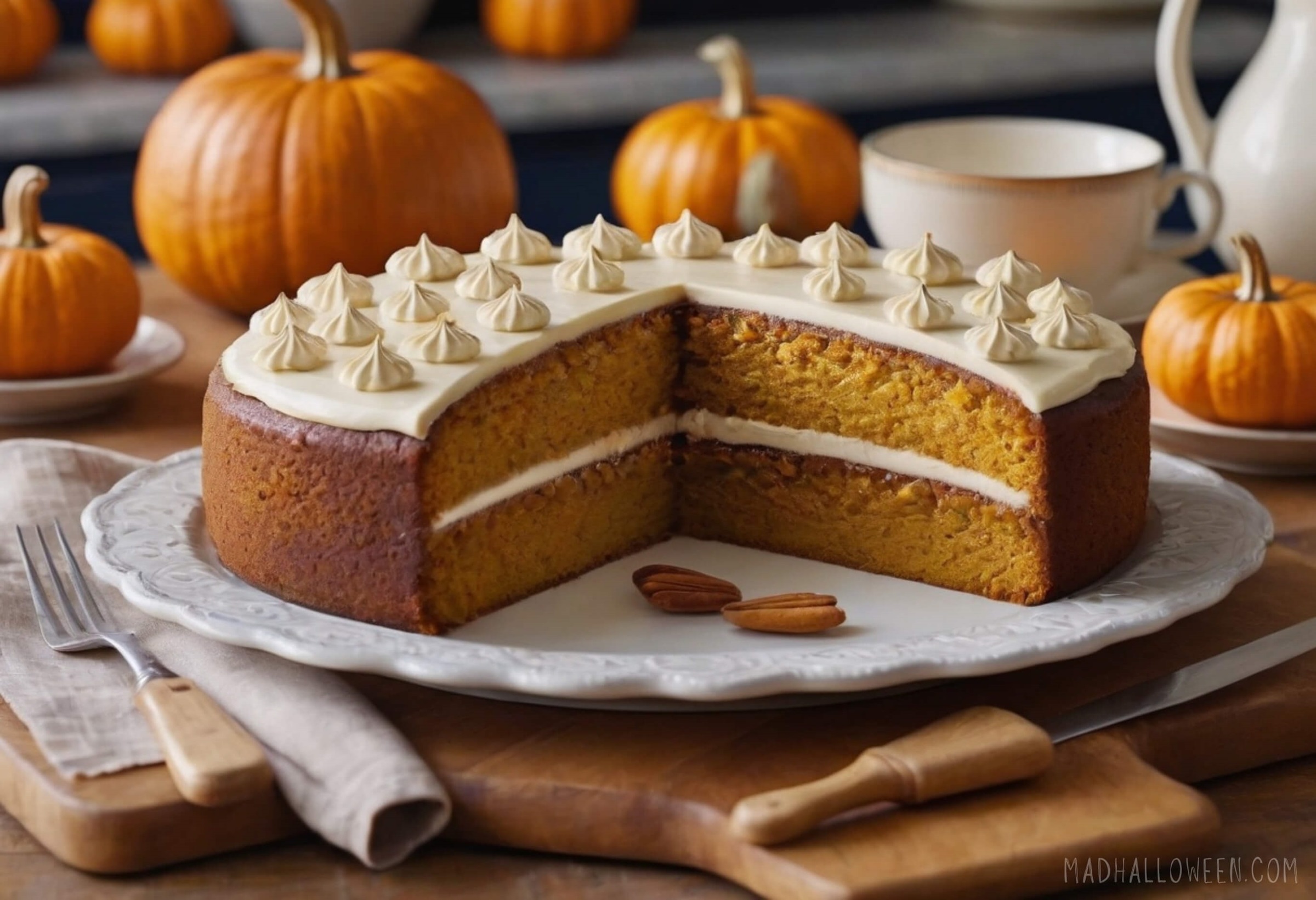 Fall Cake Decorating Ideas for Autumn - Mad Halloween